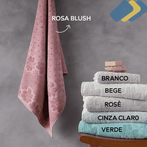 Jogo de 20 Toalhas Super Banhão Premium